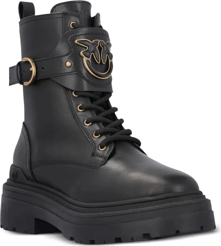 Mia leather combat boots - Image 2