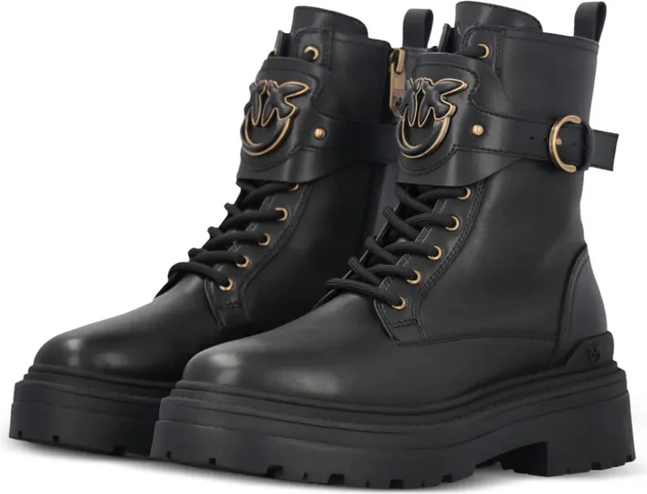 Mia leather combat boots - Image 5