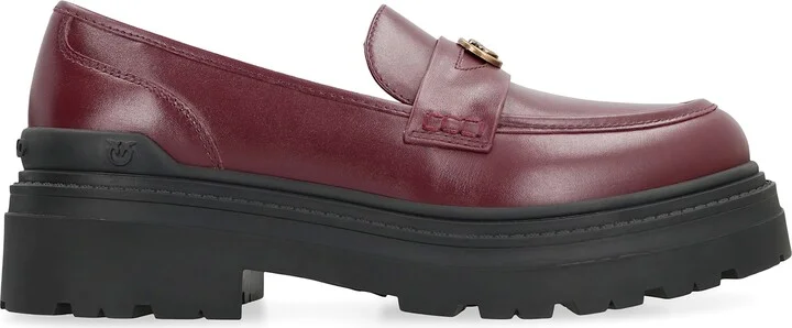 Mia Leather Loafers - Image 2
