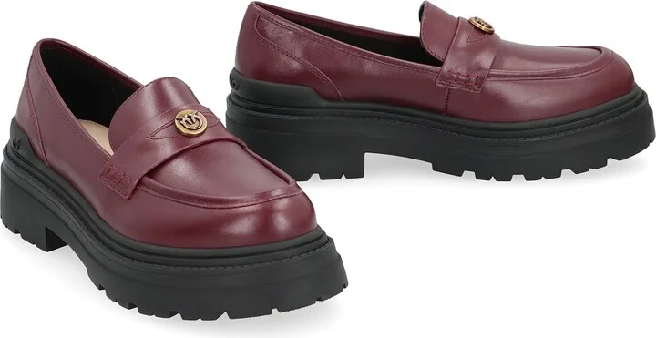 Mia Leather Loafers - Image 3