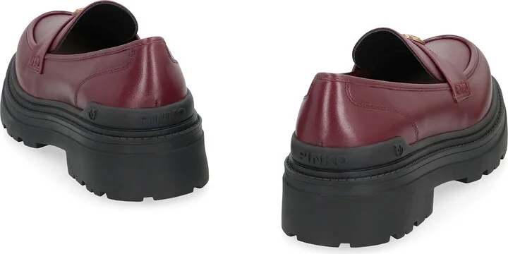 Mia Leather Loafers - Image 4
