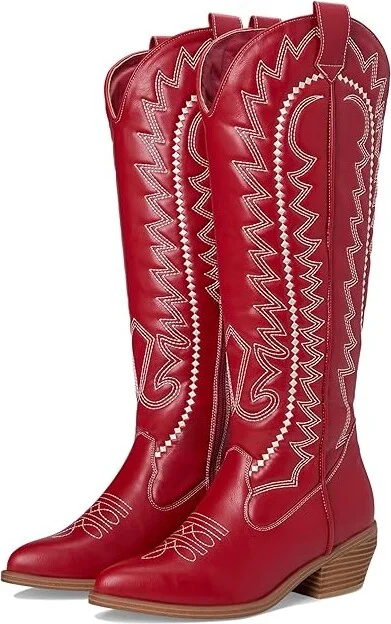Deep Red,off White