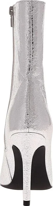 MIA Mardi Women's Boots Silver : 10 M, Leather - Image 4