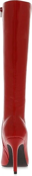MIA Marysol Women's Boots Red : 9 M, Leather - Image 3