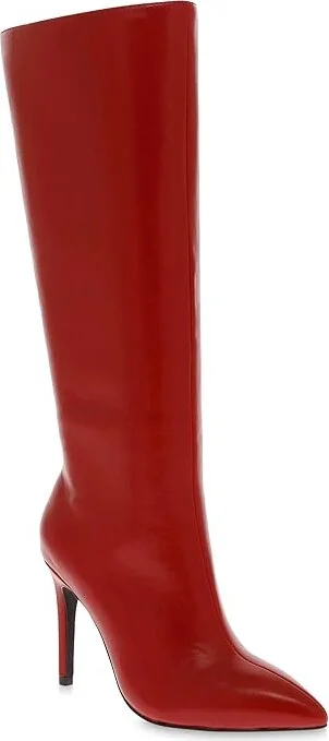 MIA Marysol Women's Boots Red : 9 M, Leather