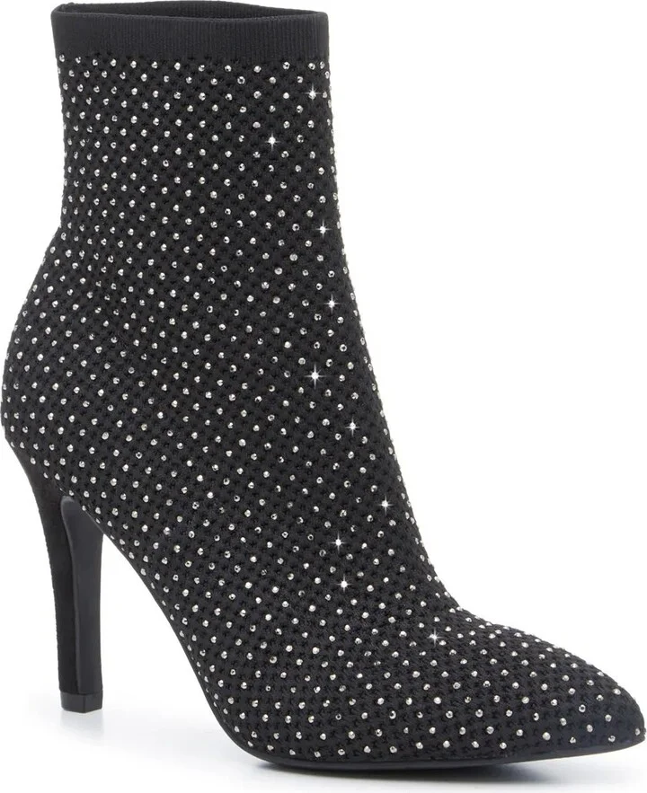 Black/Silver Rhinestones