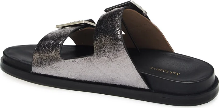 Mia Metallic Strap Sandal - Image 2
