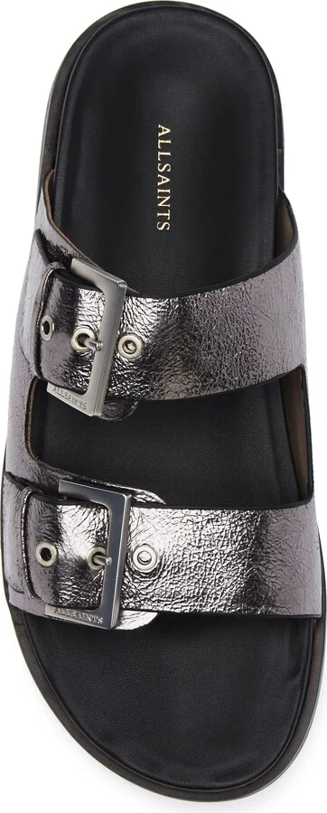 Mia Metallic Strap Sandal - Image 5