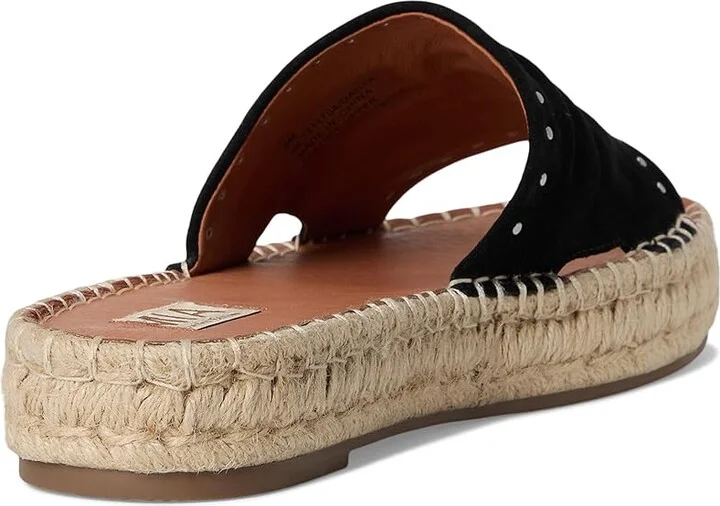 MIA MLE-Dahya Women's Wedge Shoes Black : 9 M, Suede - Image 4