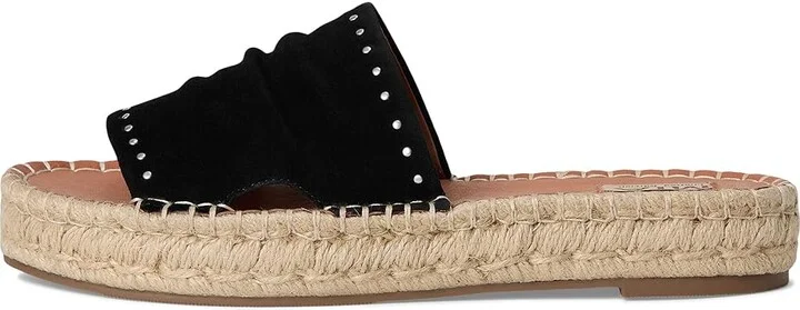 MIA MLE-Dahya Women's Wedge Shoes Black : 9 M, Suede - Image 6
