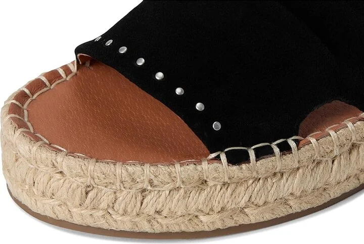 MIA MLE-Dahya Women's Wedge Shoes Black : 9 M, Suede - Image 7