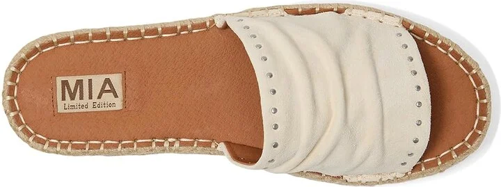MIA MLE-Dahya Women's Wedge Shoes Bone : 8.5 M, Suede - Image 2