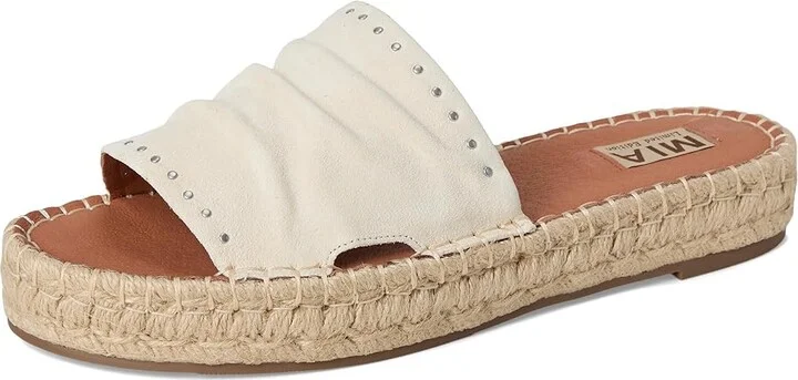 MIA MLE-Dahya Women's Wedge Shoes Bone : 8.5 M, Suede - Image 5