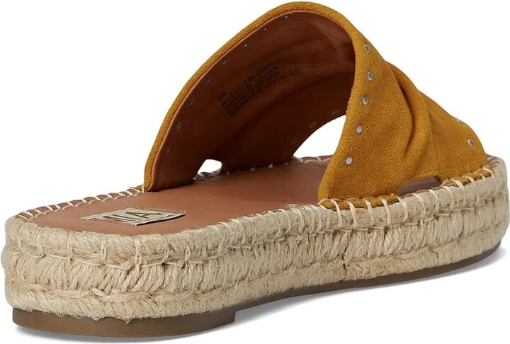 MIA MLE-Dahya Women's Wedge Shoes Mustard : 10 M, Suede - Image 4