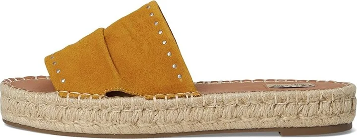 MIA MLE-Dahya Women's Wedge Shoes Mustard : 10 M, Suede - Image 6