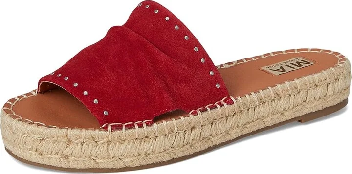 MIA MLE-Dahya Women's Wedge Shoes Mustard : 10 M, Suede - Image 11