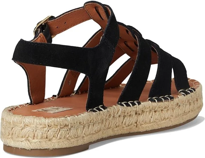 MIA MLE-Danette Women's Wedge Shoes Black : 7.5 M, Suede - Image 4