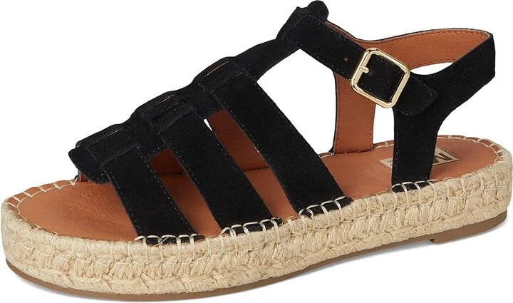 MIA MLE-Danette Women's Wedge Shoes Black : 7.5 M, Suede - Image 5
