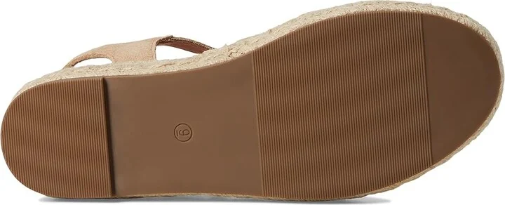 MIA MLE-Danette Women's Wedge Shoes Natural : 8 M, Suede - Image 3