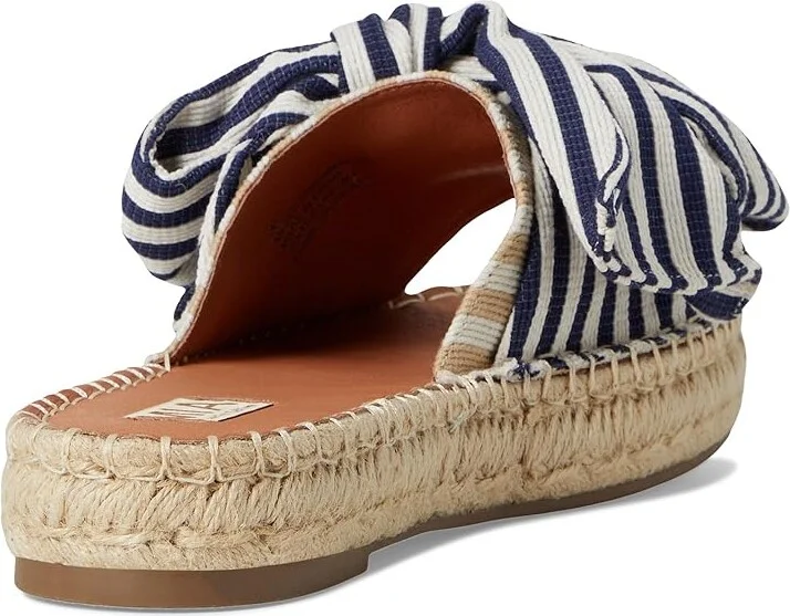 MIA MLE-Danielle Women's Dress Sandals Navy/Natural : 6.5 M, Canvas - Image 4