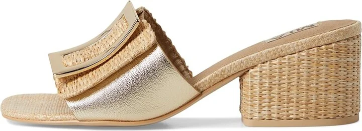 MIA MLE-Idania Women's Sandals Natural/Gold : 7.5 M, Leather - Image 6