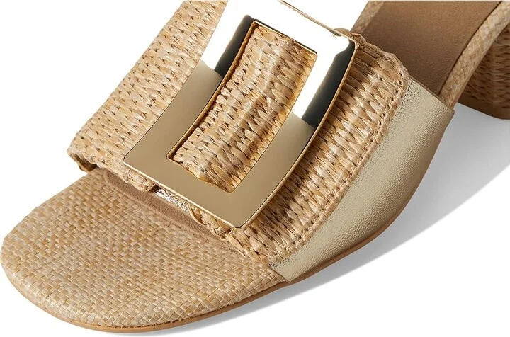MIA MLE-Idania Women's Sandals Natural/Gold : 7.5 M, Leather - Image 7