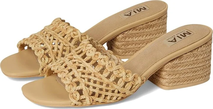 MIA MLE-Idella Women's Sandals Natural : 8.5 M