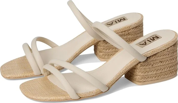 MIA MLE-Inara-L Women's Dress Sandals Bone : 6.5 M, Leather