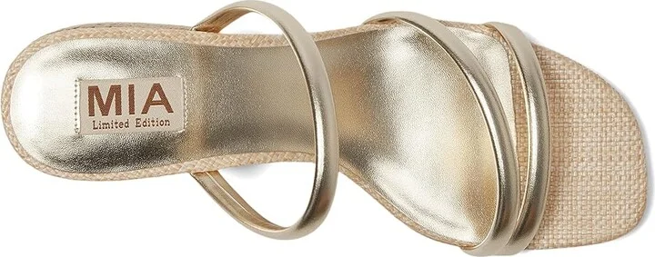 MIA MLE-Inara-L Women's Dress Sandals Gold : 8 M, Leather - Image 2