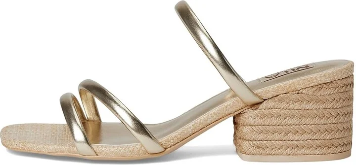 MIA MLE-Inara-L Women's Dress Sandals Gold : 8 M, Leather - Image 6