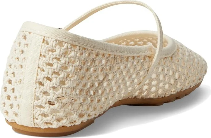 MIA MLE-Kora Women's Flat Shoes Natural : 6 M, Leather/Polyester - Image 4