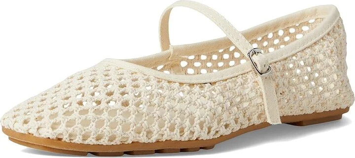 MIA MLE-Kora Women's Flat Shoes Natural : 6 M, Leather/Polyester - Image 5