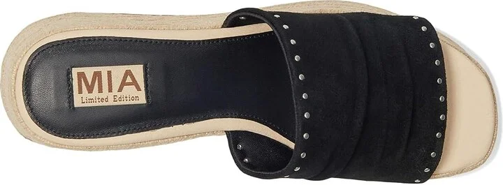 MIA MLE-Palmira Women's Wedge Shoes Black : 6.5 M, Suede - Image 2