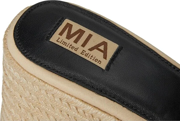 MIA MLE-Palmira Women's Wedge Shoes Black : 6.5 M, Suede - Image 7