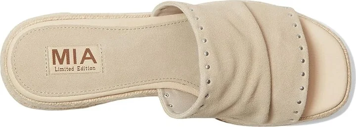 MIA MLE-Palmira Women's Wedge Shoes Black : 6.5 M, Suede - Image 8