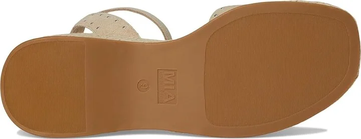 MIA MLE-Pascha Women's Wedge Shoes Sand : 8 M, Suede/Synthetic - Image 3
