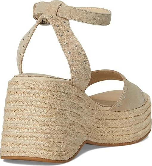 MIA MLE-Pascha Women's Wedge Shoes Sand : 8 M, Suede/Synthetic - Image 4