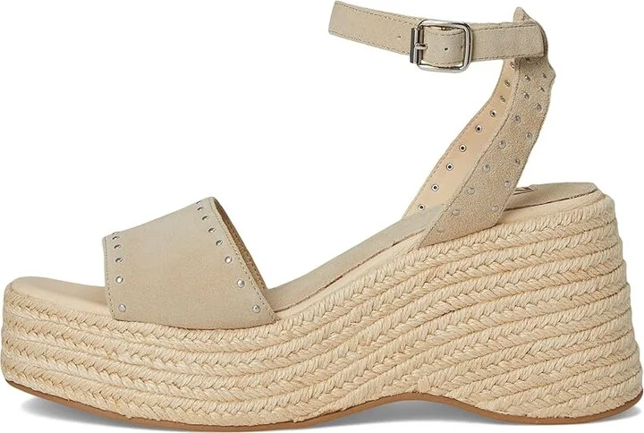 MIA MLE-Pascha Women's Wedge Shoes Sand : 8 M, Suede/Synthetic - Image 6