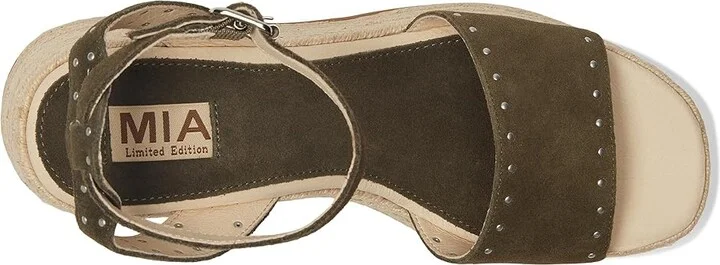 MIA MLE-Pascha Women's Wedge Shoes Sand : 8 M, Suede/Synthetic - Image 8