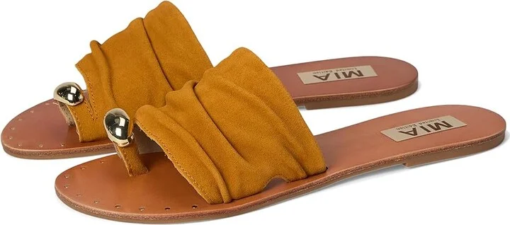 MIA MLE-Tiffani Women's Wedge Shoes Mustard : 7 M