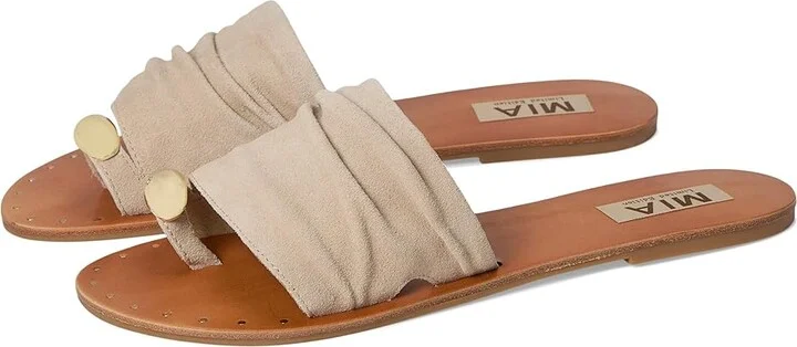 MIA MLE-Tiffani Women's Wedge Shoes Sand : 7 M