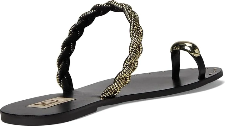 MIA MLE-Toya Women's Sandals Black : 9 M, Leather - Image 4
