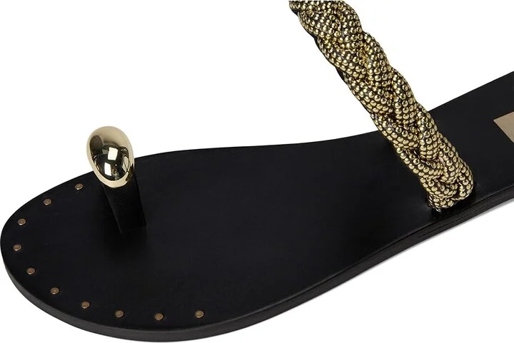 MIA MLE-Toya Women's Sandals Black : 9 M, Leather - Image 7