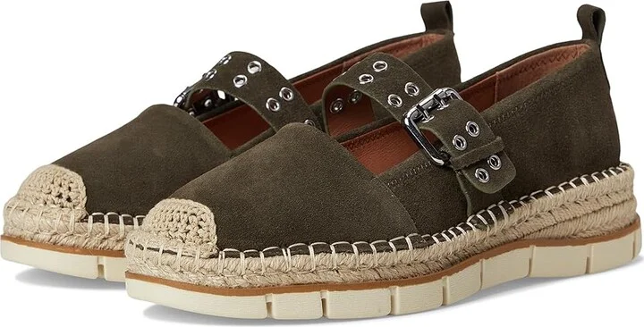 MIA MLE-Valri Women's Dress Sandals Khaki : 7.5 M, Leather