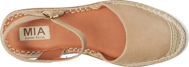 MIA MLE-Verona Women's Wedge Shoes Black : 9 M, Leather - Image 8