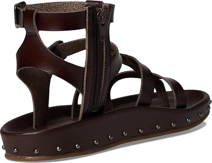 MIA MLE-Zahara Women's Wedge Shoes Dark Brown : 7 M - Image 4