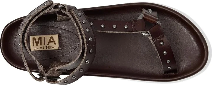 MIA MLE-Zaria Women's Sandals Dark Brown : 8.5 M - Image 2