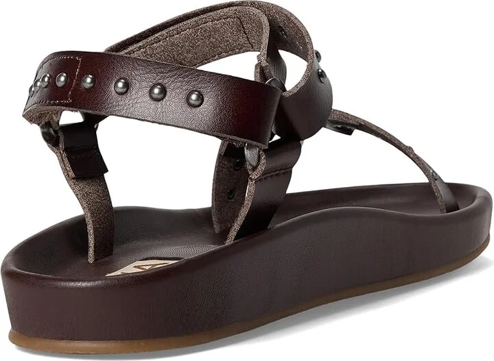 MIA MLE-Zaria Women's Sandals Dark Brown : 8.5 M - Image 4