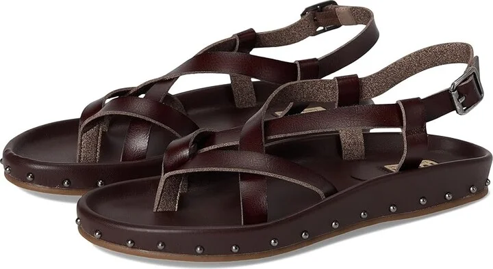 MIA MLE-Zurie-S Women's Wedge Shoes Dark Brown : 8.5 M