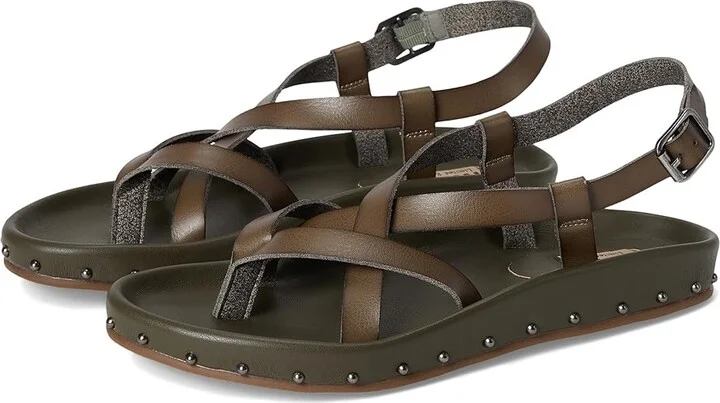MIA MLE-Zurie-S Women's Wedge Shoes Khaki : 6.5 M